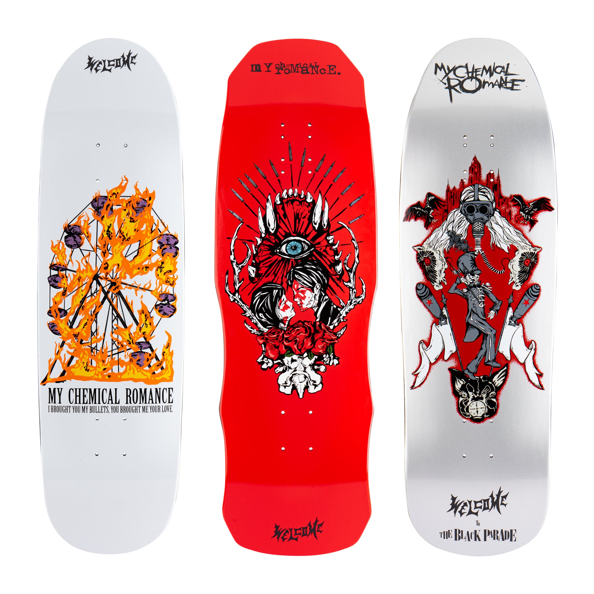 Welcome Skateboards x My Chemical Romance Drop a Sick Collab