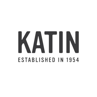 Katin's iconic logo featuring a stylized, surf-inspired design, representative of the brand's enduring commitment to quality surf and beachwear.