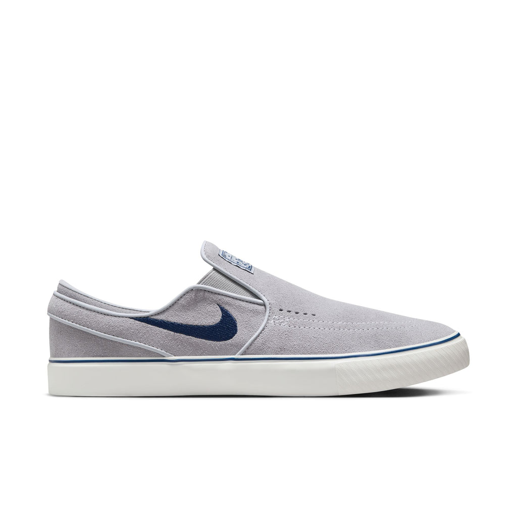 Nike SB Janoski+ Slip Shoes Wolf Grey/Navy-Wolf Grey-Summit White