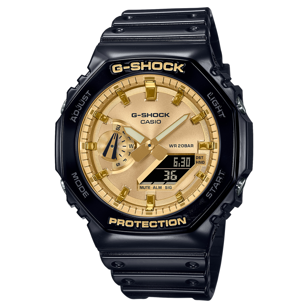 G-SHOCK GA2100GB-1A Watch Black/Gold – Drift House