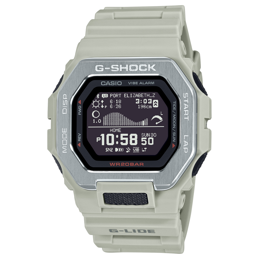 美品 G-SHOCK G-LIDE Gライド GBX-100TT-7JF G-SHOCK G-LIDE GBX100-8 Tide Watch – Drift House