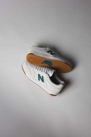 New Balance Numeric 480 Sneakers Sea Salt/Forest Green
