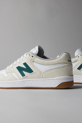 New Balance Numeric 480 Sneakers Sea Salt/Forest Green