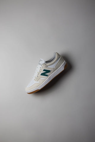New Balance Numeric 480 Sneakers Sea Salt/Forest Green