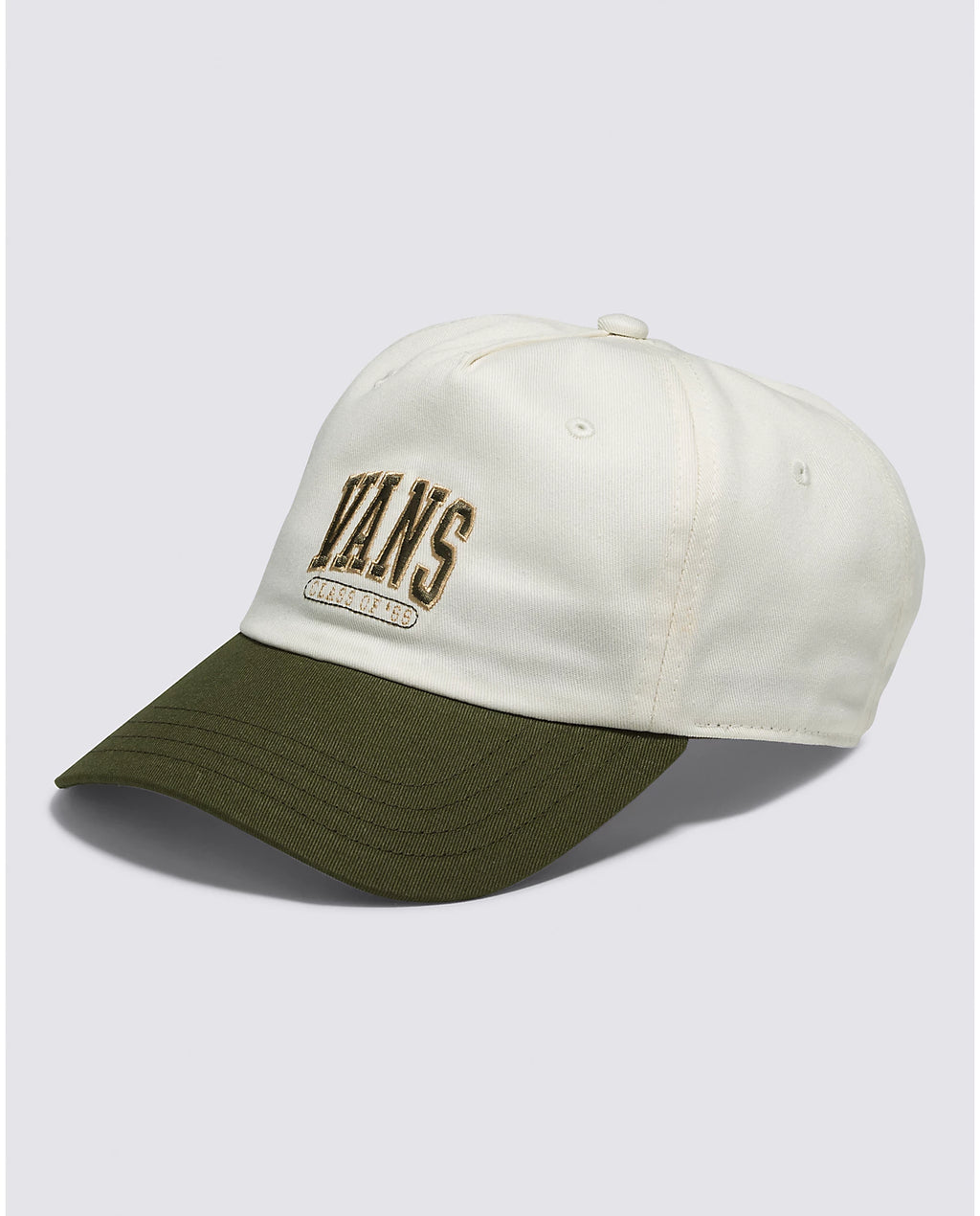 Vans snapback top mujer beige