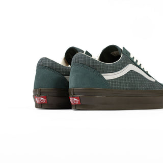 Vans Old Skool MTE-1 in Dark Forest with waterproof tech and rugged traction.