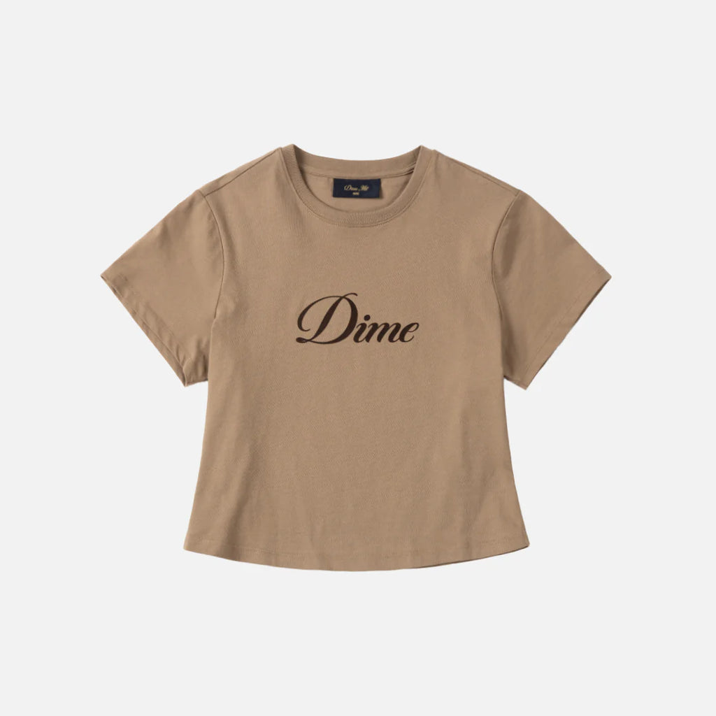 Dime Cursive Tee - Tan – Drift House