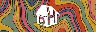 Drift House Trippy Dippy Banner with House Logo 