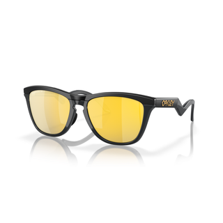 Oakley Frogskins Hybrid sunglasses with Prizm 24K Polarized lenses, BiO-Matter frame in Matte Black.