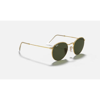 Ray Ban Round Metal Gold Green Classic G-15
