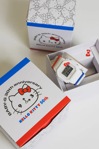 Baby G x Hello Kitty 50th Anniversary BGD565KT-7 Digital Watch Baby G x Hello Kitty 50th Anniversary BGD565KT-7 Digital Watch
