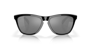 Oakley Frogskins Prizm Sunglasses in Polished Black/Prizm Black — iconic '80s-inspired O Matter frame with HDO lenses and Prizm technology for enhanced color and contrast