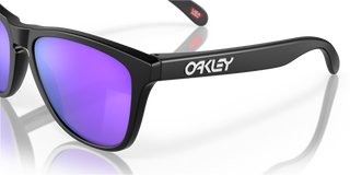 Oakley Frogskins sunglasses, '80s design, lightweight O Matter frame, polarized lenses.