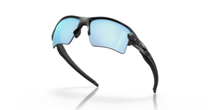 "Oakley Flak 2.0 XL Prizm Polar sunglasses in Matte Black frame with Prizm Deep Water Polar lenses — performance polarized sunglasses for water sports with UV400 protection"