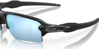 "Oakley Flak 2.0 XL Prizm Polar sunglasses in Matte Black frame with Prizm Deep Water Polar lenses — performance polarized sunglasses for water sports with UV400 protection"