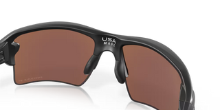 "Oakley Flak 2.0 XL Prizm Polar sunglasses in Matte Black frame with Prizm Deep Water Polar lenses — performance polarized sunglasses for water sports with UV400 protection"