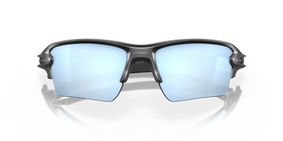 "Oakley Flak 2.0 XL Prizm Polar sunglasses in Matte Black frame with Prizm Deep Water Polar lenses — performance polarized sunglasses for water sports with UV400 protection"