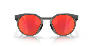 Oakley HSTN sunglasses with BiO-Matter frame, Prizm Ruby lenses, and modernized trigger stem for improved grip.