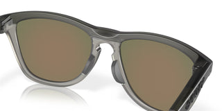 Updated Oakley Frogskins Range sunglasses with BiO-Matter frame, Unobtainium grips, and Prizm Ruby lenses.