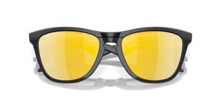 Oakley Frogskins Hybrid sunglasses with Prizm 24K Polarized lenses, BiO-Matter frame in Matte Black.