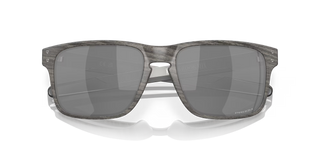 "Oakley Holbrook Mix sunglasses in Woodgrain frame with Prizm Black lenses — premium lifestyle sunglasses with UV400 protection"