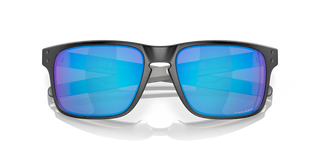 "Oakley Holbrook Mix Polar sunglasses in Steel frame with Prizm Sapphire Iridium Polar lenses — premium polarized lifestyle sunglasses with UV400 protection"
