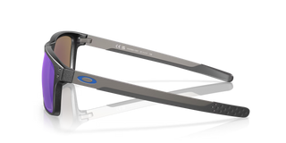 "Oakley Holbrook Mix Polar sunglasses in Steel frame with Prizm Sapphire Iridium Polar lenses — premium polarized lifestyle sunglasses with UV400 protection"