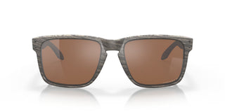 Oakley Holbrook XL Prizm Polar Sunglasses in Woodgrain with Prizm Tungsten Polar lenses, iconic keyhole bridge and metal rivets O Matter lightweight frame with three-point fit, Plutonite lens with 100% UVA UVB protection up to 400nm, HDO optics, fits medium to extra large faces