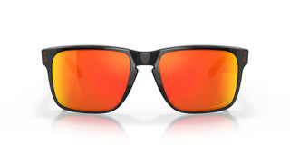 Oakley Holbrook XL Prizm Polar Sunglasses in Black Ink with Prizm Ruby Polar lenses, iconic keyhole bridge and metal rivets O Matter lightweight frame with three-point fit, Plutonite lens with 100% UVA UVB protection up to 400nm, HDO optics, fits medium to extra large faces