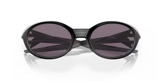 Oakley Eye Jacket Redux Prizm Sunglasses in Matte Black/Prizm Grey — bold oval sport frame with O Matter construction, Unobtainium fit system, and Prizm lens technology