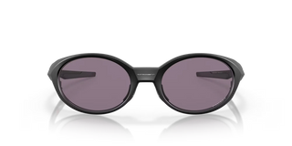 Oakley Eye Jacket Redux Prizm Sunglasses in Matte Black/Prizm Grey — bold oval sport frame with O Matter construction, Unobtainium fit system, and Prizm lens technology