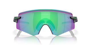 Oakley Encoder sunglasses, Matte Black Ink frame, Prizm Jade lenses, designed for multi-sport use, enhanced grip features.