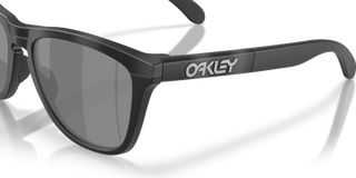 Oakley Frogskins Range XL Prizm Polar Sunglasses in Matte Tort Grey Smoke/Prizm Black Polar — XL '80s-inspired O-Matter frame with Unobtainium nosepad and polarized Prizm lenses