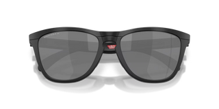 Oakley Frogskins Range XL Prizm Polar Sunglasses in Matte Tort Grey Smoke/Prizm Black Polar — XL '80s-inspired O-Matter frame with Unobtainium nosepad and polarized Prizm lenses