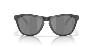 Oakley Frogskins Range XL Prizm Polar Sunglasses in Matte Tort Grey Smoke/Prizm Black Polar — XL '80s-inspired O-Matter frame with Unobtainium nosepad and polarized Prizm lenses