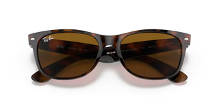 Ray-Ban New Wayfarer Classic Sunglasses - Light Havana/B-15 Brown