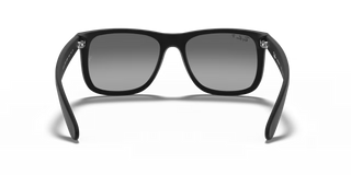 Ray-Ban Justin Classic Sunglasses - Matte Rubber Black/Light Grey Gradient