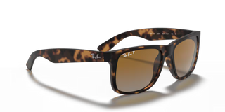 Ray-Ban Justin Classic Sunglasses - Matte Havana/Brown Grey Polar
