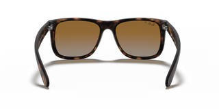 Ray-Ban Justin Classic Sunglasses - Matte Havana/Brown Grey Polar