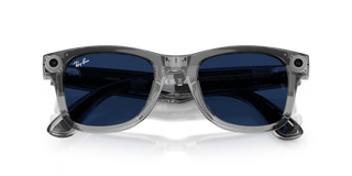 Ray-Ban Meta Wayfarer Gen 2 Transitions Glasses - Shiny Transparent Grey/Clear/Sapphire