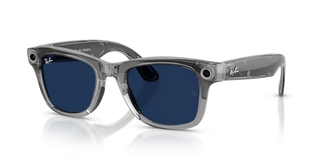 Ray-Ban Meta Wayfarer Gen 2 Transitions Glasses - Shiny Transparent Grey/Clear/Sapphire