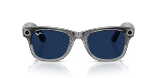 Ray-Ban Meta Wayfarer Gen 2 Transitions Glasses - Shiny Transparent Grey/Clear/Sapphire