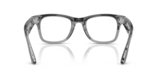 Ray-Ban Meta Wayfarer Gen 2 Transitions Glasses - Shiny Transparent Grey/Clear/Sapphire