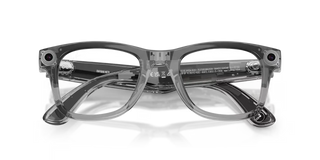 Ray-Ban Meta Wayfarer Gen 2 Transitions Glasses - Shiny Transparent Grey/Clear/Sapphire