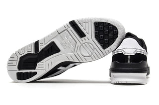 ASICS Skateboarding VIC NBD in black and bright white with suede upper, FF BLAST™ cushioning, and cupsole construction.