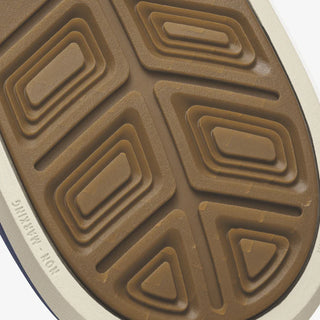 OluKai 'Ahi Kai Men's Beach Sandals in Seagreen/Trench Blue, NaluFoam cushioned midsole with secure strap design, quick-drying nylon toe post, and barnacle-inspired Wet Grip rubber outsole