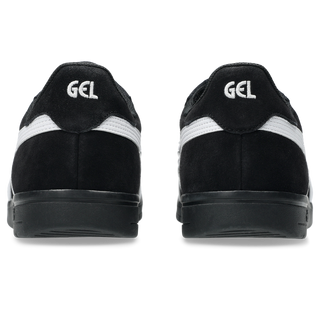 ASICS GEL-VICKKA PRO skate shoe in black with suede upper and GEL heel cushioning.

