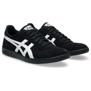 ASICS GEL-VICKKA PRO skate shoe in black with suede upper and GEL heel cushioning.

