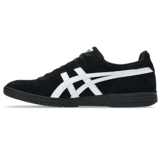 ASICS GEL-VICKKA PRO skate shoe in black with suede upper and GEL heel cushioning.

