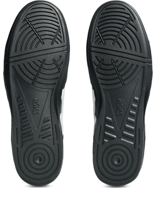 ASICS Leggerezza FB skate shoe in black and bright white.